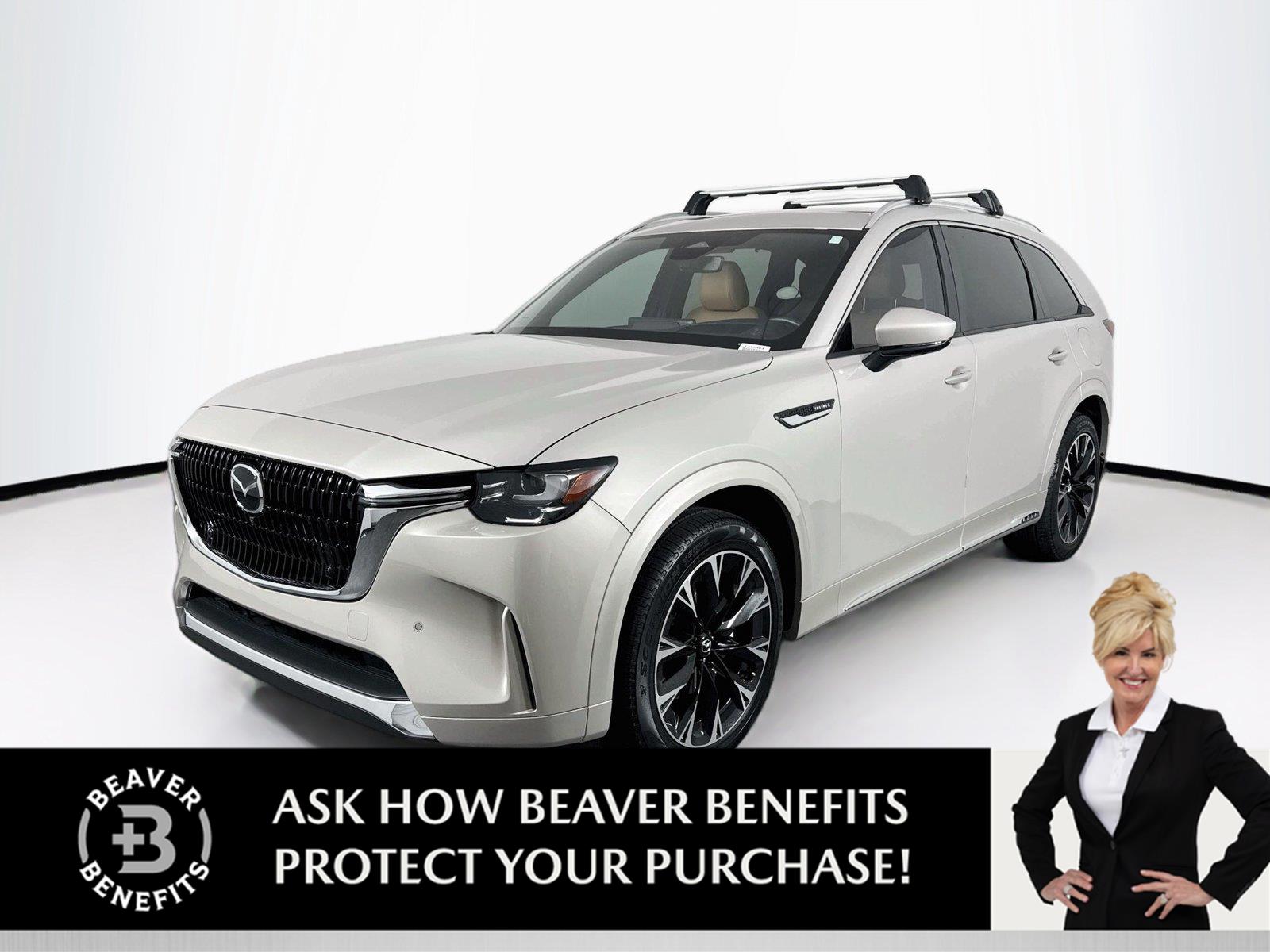 Sonic Silver 2025 Mazda CX-90 SUV / Crossover All-Wheel Drive Automatic