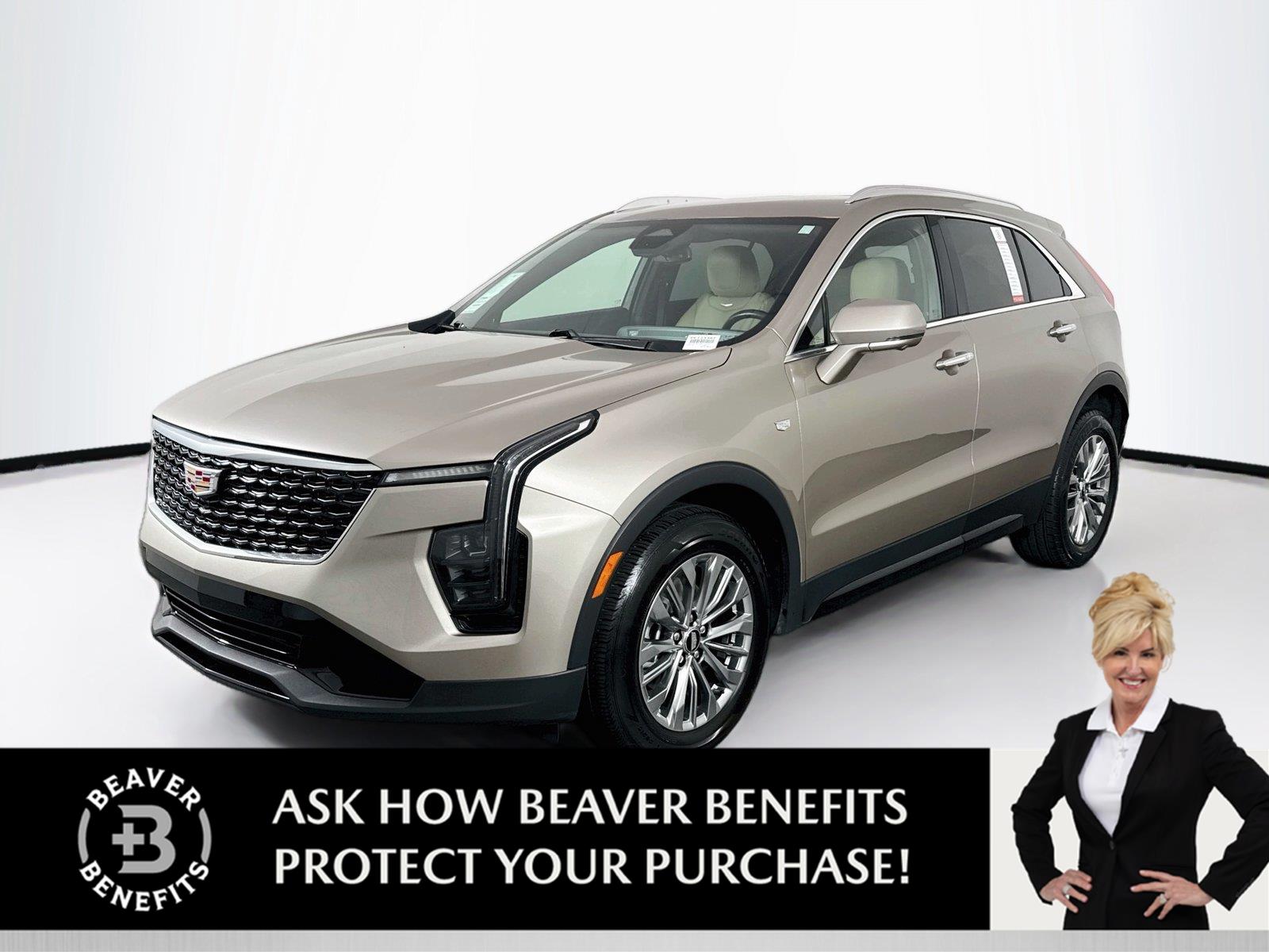 Argent Silver Metallic 2025 Cadillac XT4 SUV / Crossover Front-Wheel Drive 9-Speed Automatic