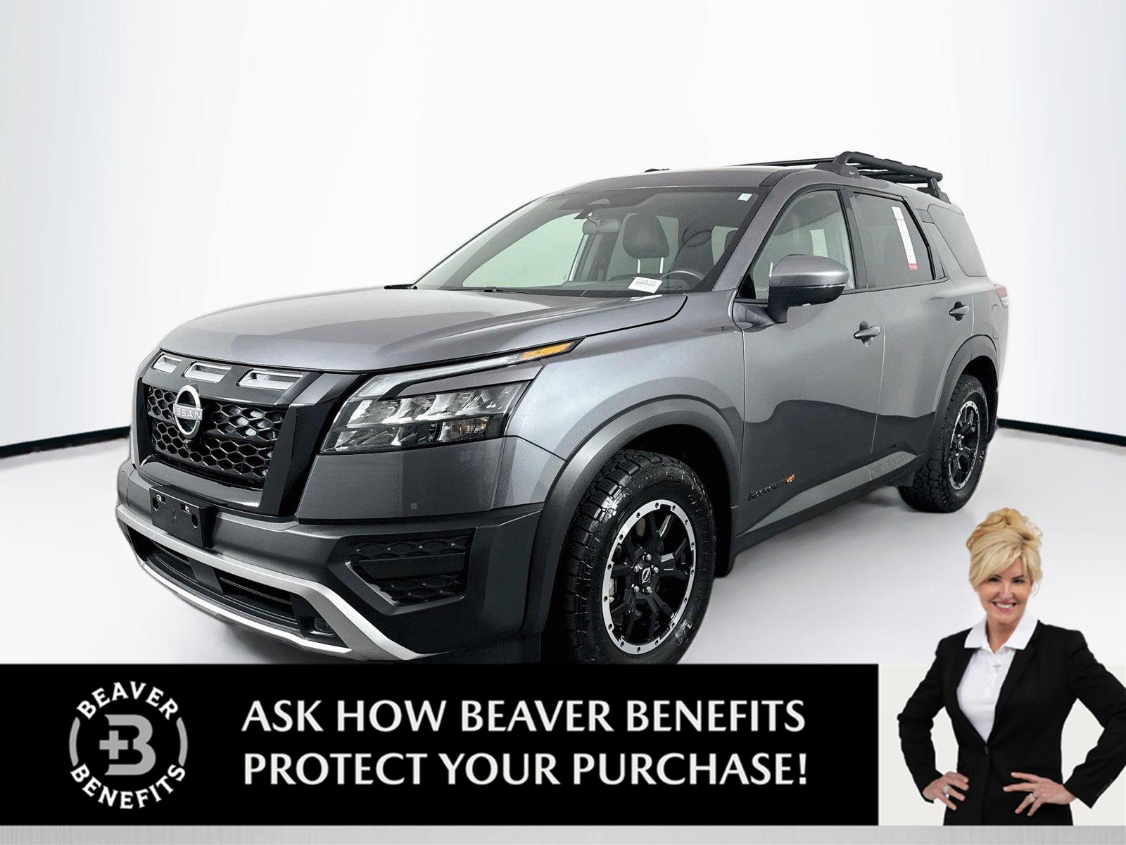 Gray (Gun Metallic) 2025 Nissan Pathfinder SUV / Crossover All-Wheel Drive Automatic