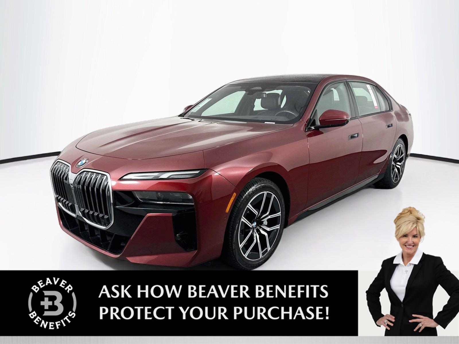 Aventurin Red Metallic 2025 BMW 7 Series Sedan Rear-Wheel Drive Automatic