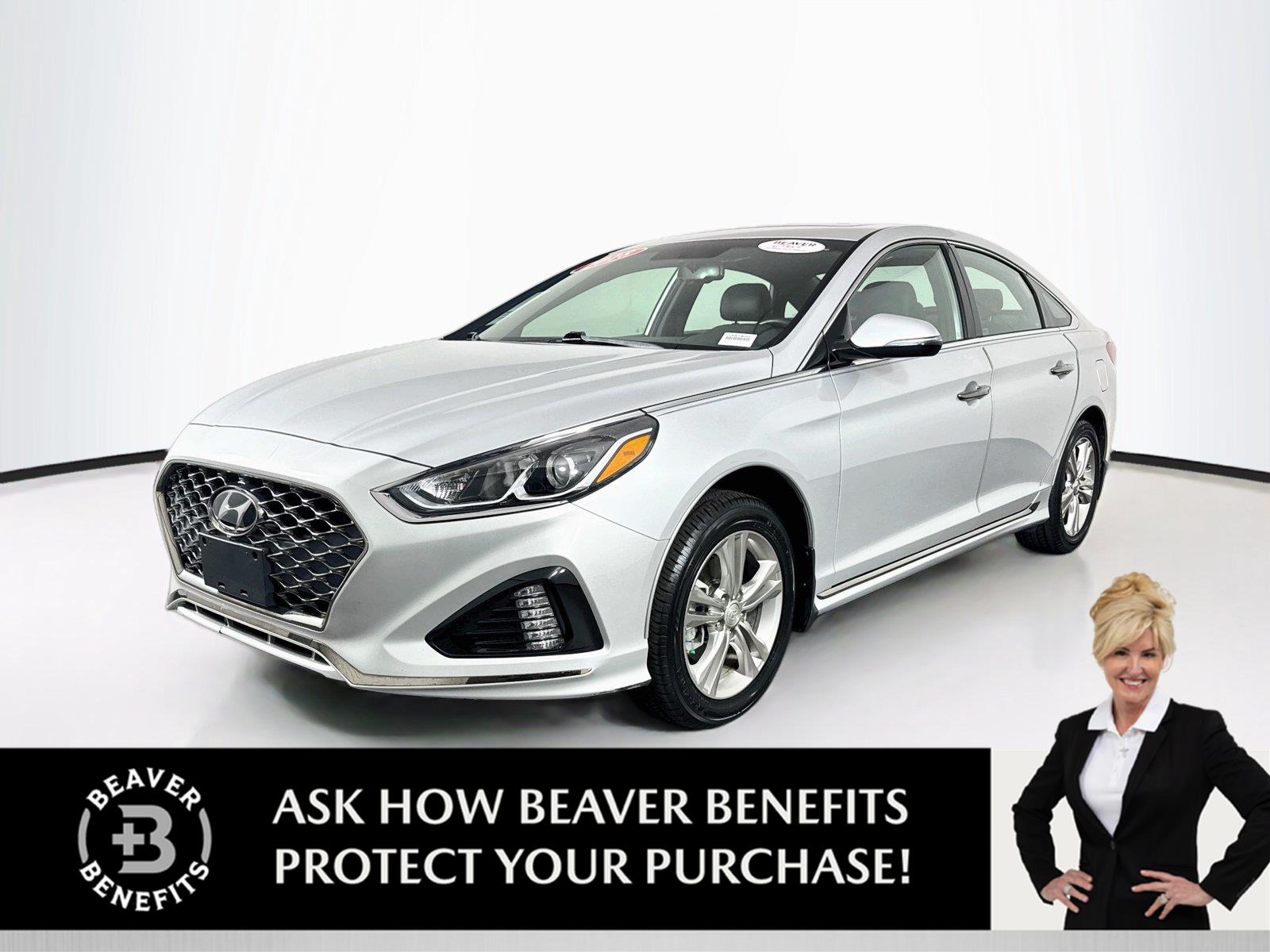 Symphony Silver 2018 Hyundai Sonata Sedan Front-Wheel Drive Automatic