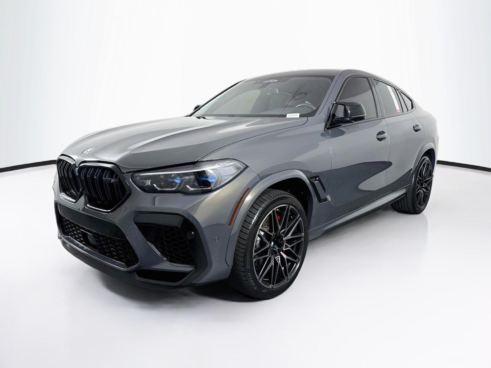 Gray (Dravit Grey Metallic) 2022 BMW X6 M SUV / Crossover All-Wheel Drive Automatic