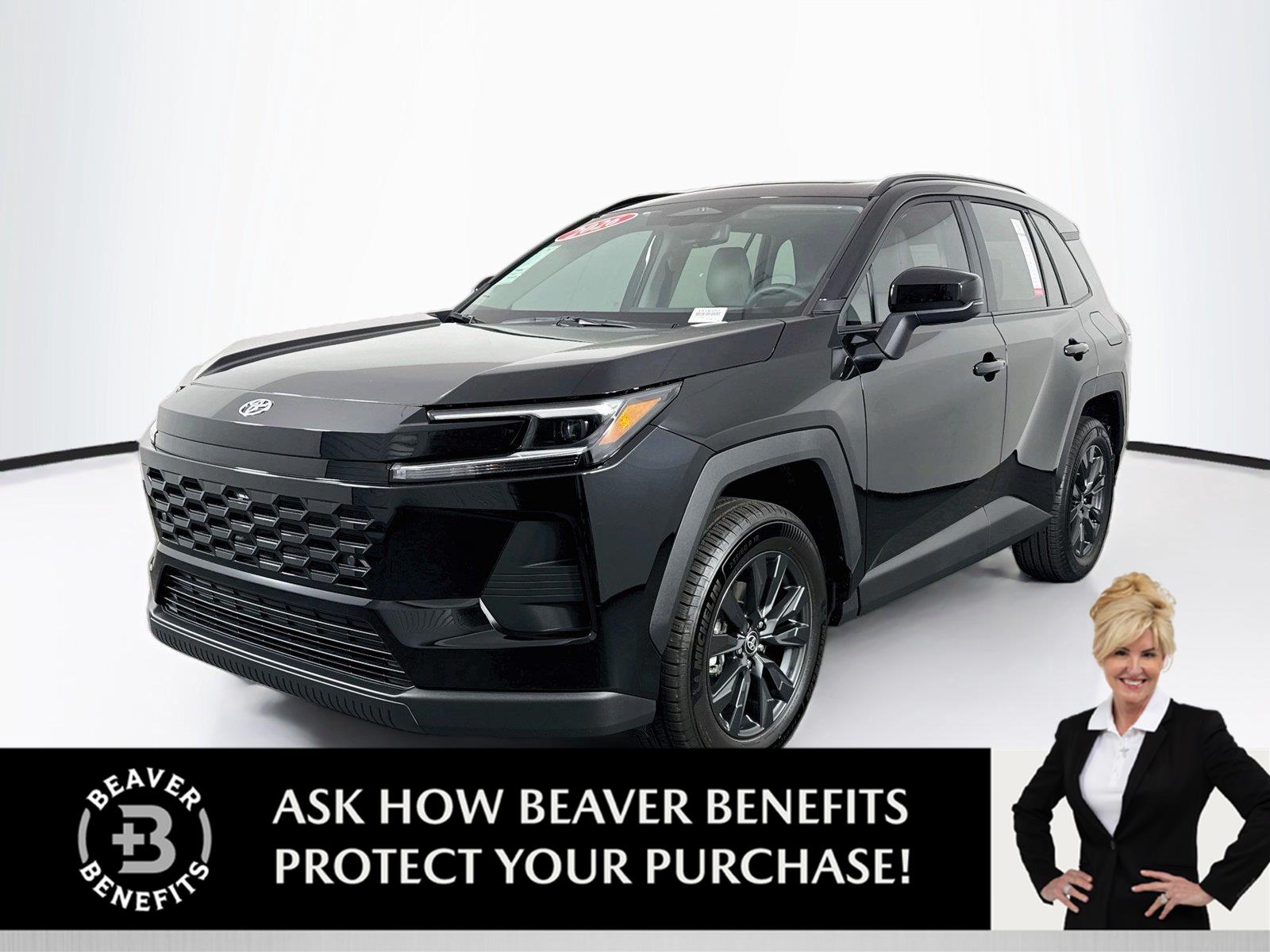 Midnight Black Metallic 2026 Toyota RAV4 SUV / Crossover Front-Wheel Drive Continuously Variable Transmission