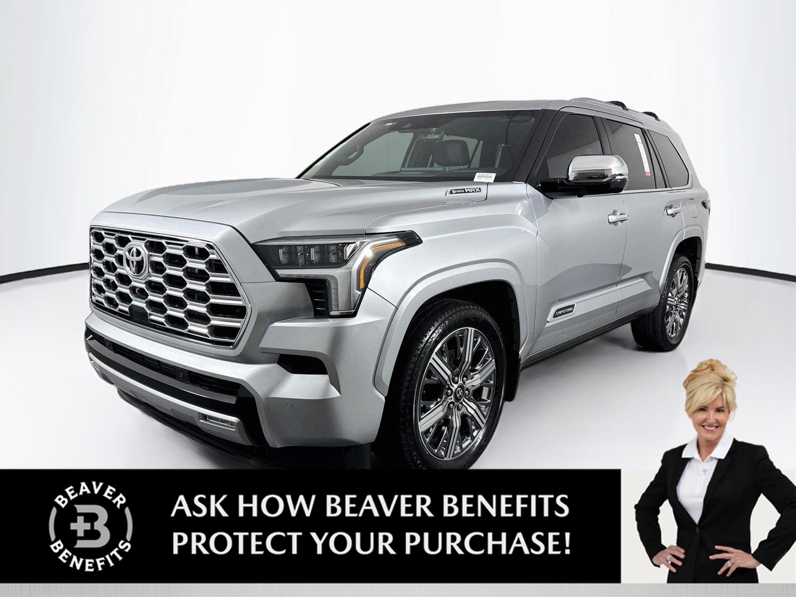Celestial Silver Metallic 2026 Toyota Sequoia SUV / Crossover Four-Wheel Drive Automatic
