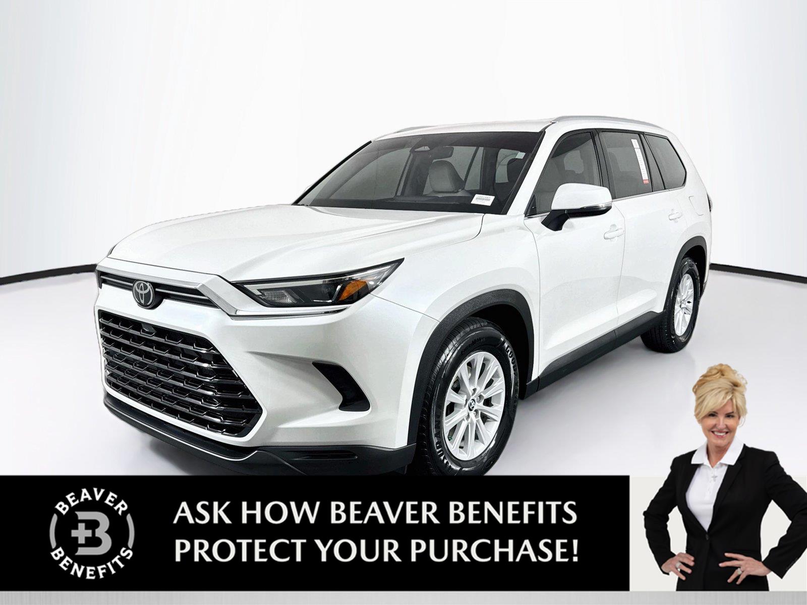 White (Wind Chill Pearl) 2024 Toyota Grand Highlander SUV / Crossover Front-Wheel Drive Automatic