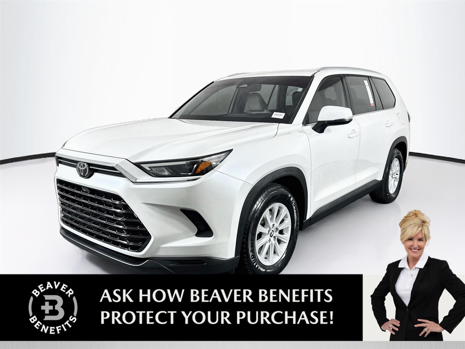 White (Wind Chill Pearl) 2024 Toyota Grand Highlander SUV / Crossover Front-Wheel Drive Automatic