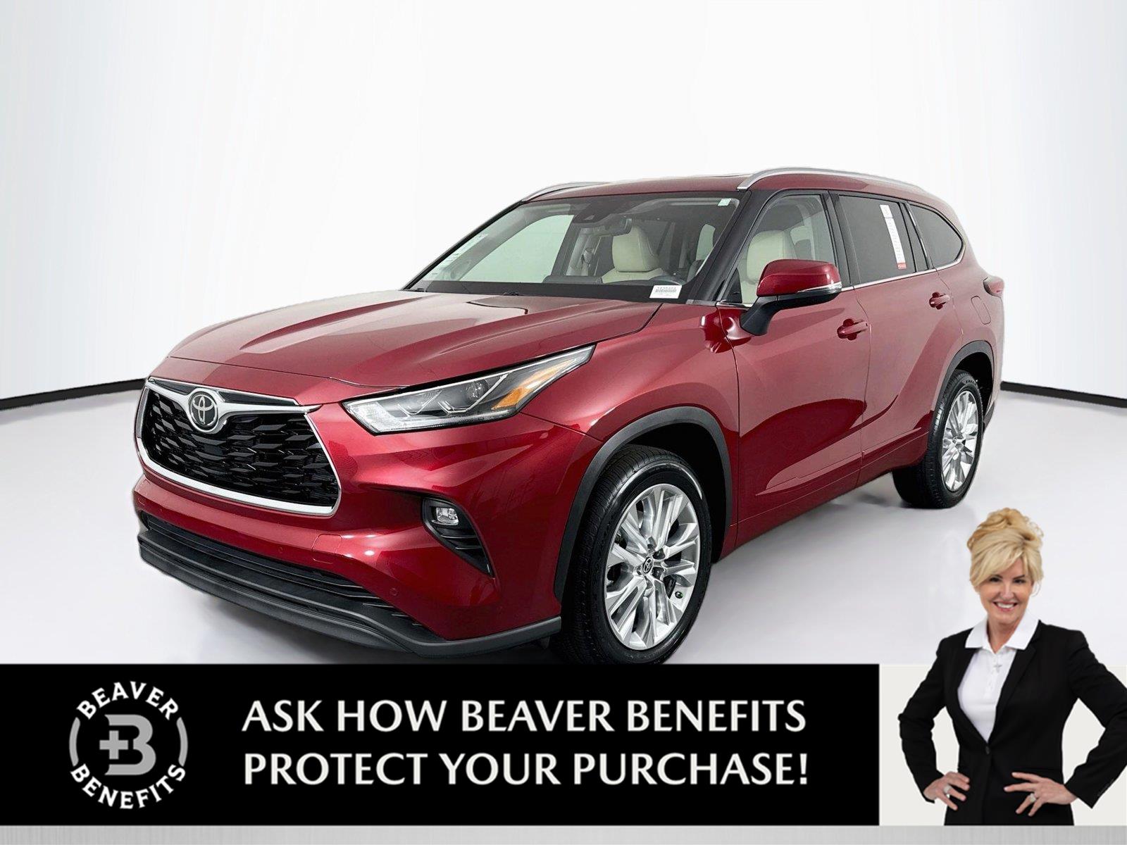 Red (Ruby Flare Pearl) 2021 Toyota Highlander SUV / Crossover Front-Wheel Drive Automatic