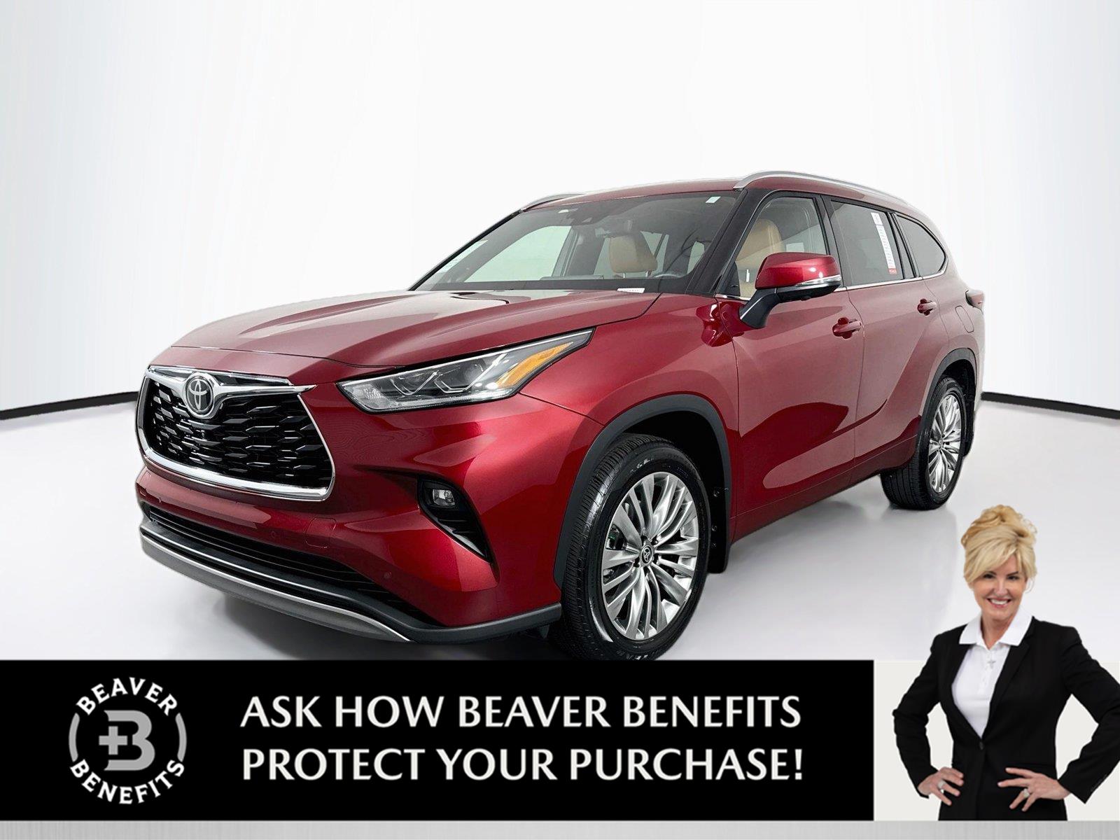 Red (Ruby Flare Pearl) 2026 Toyota Highlander SUV / Crossover All-Wheel Drive Automatic