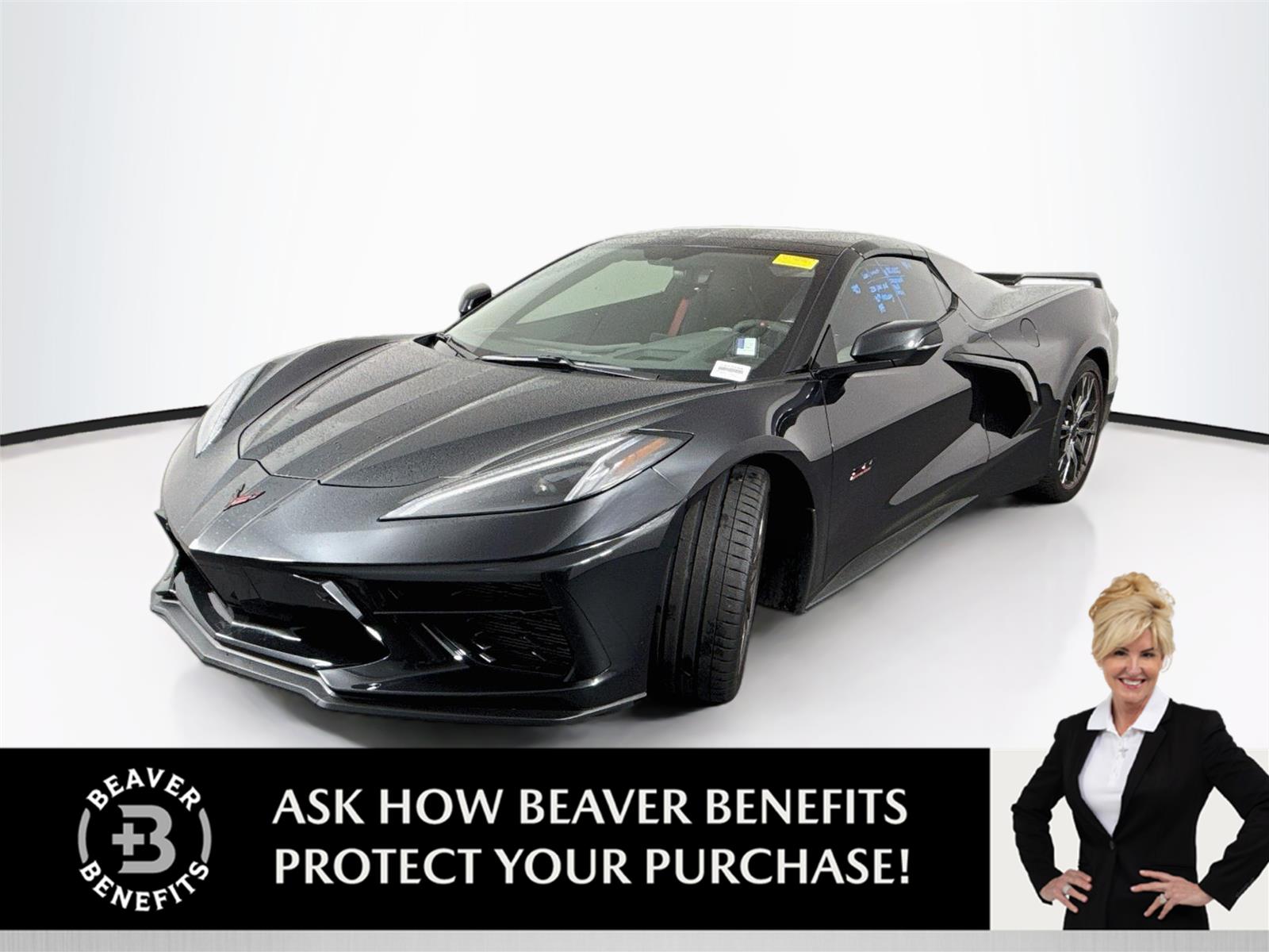 Carbon Flash Metallic 2023 Chevrolet Corvette Convertible Rear-Wheel Drive 8-Speed Dual Clutch