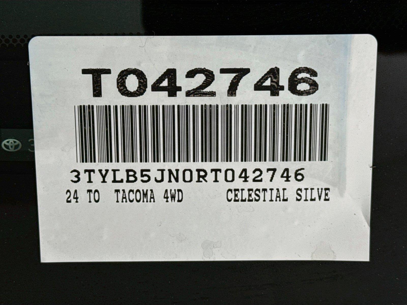 Used 2024 Celestial Silver Metallic Toyota SR5 image 38
