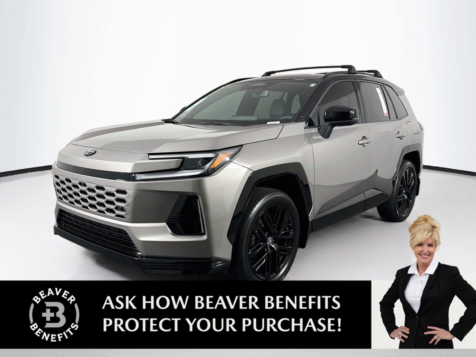 Meteor Shower w/Midnight Black Metallic Roof 2026 Toyota RAV4 SUV / Crossover All-Wheel Drive Continuously Variable Transmission