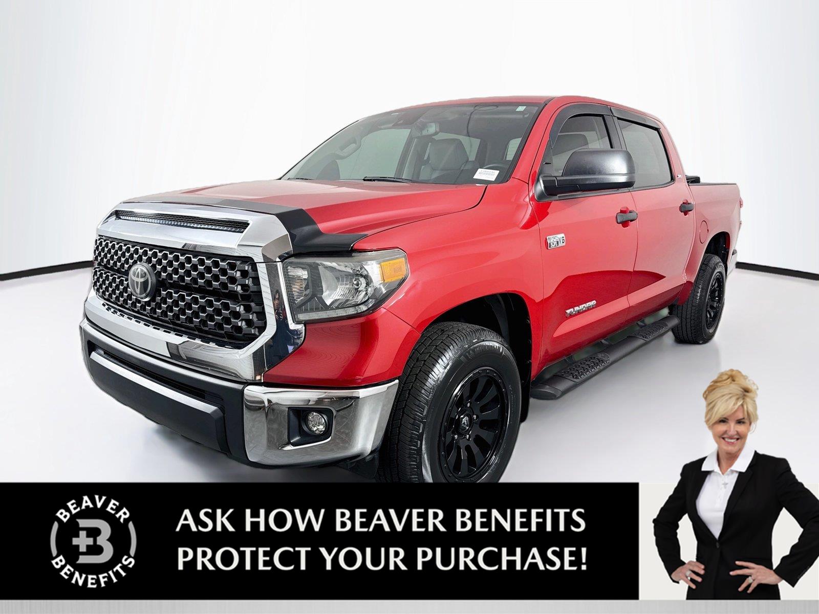 Barcelona Red Metallic 2021 Toyota Tundra Pickup Truck 4X2 Automatic
