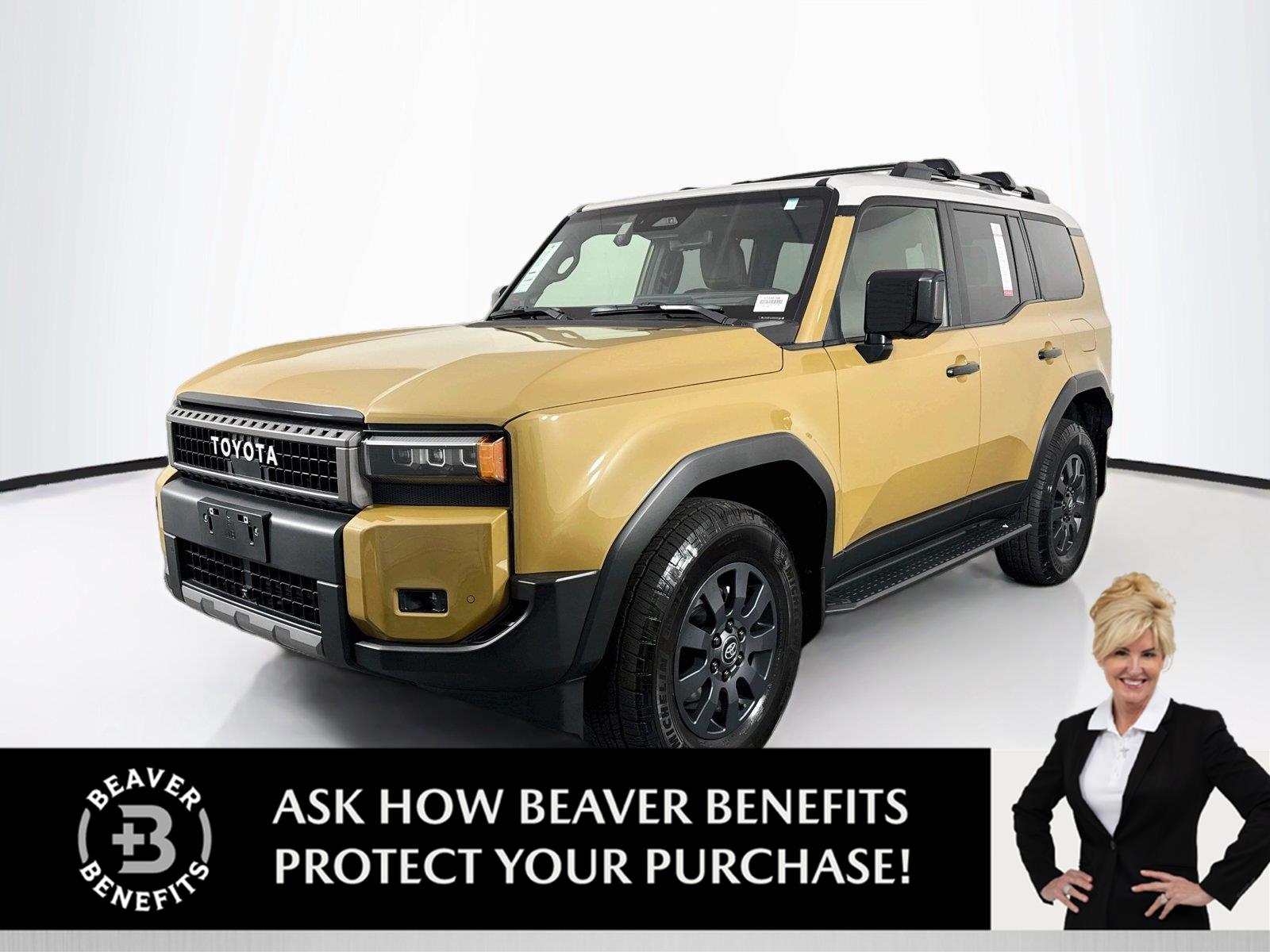 Trail Dust/Gray Scape 2025 Toyota Land Cruiser SUV / Crossover Four-Wheel Drive Automatic