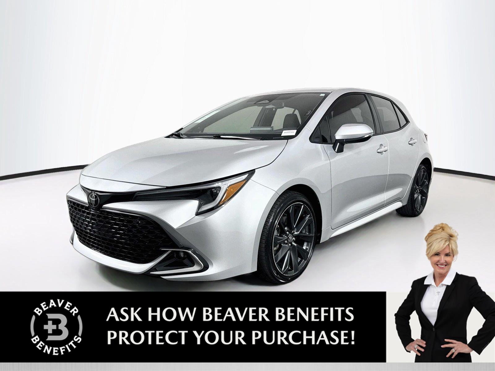 Classic Silver Metallic 2025 Toyota Corolla Hatchback Hatchback Front-Wheel Drive Continuously Variable Transmission