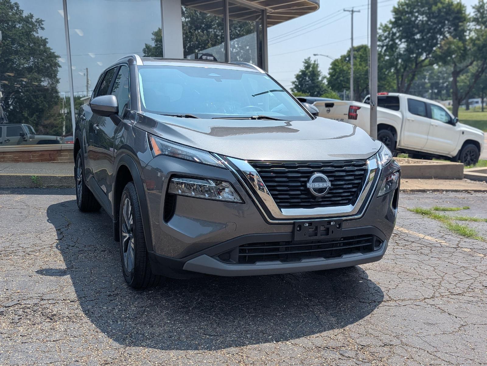 Gray (Gun Metallic) 2023 Nissan Rogue SUV / Crossover All-Wheel Drive Continuously Variable Transmission