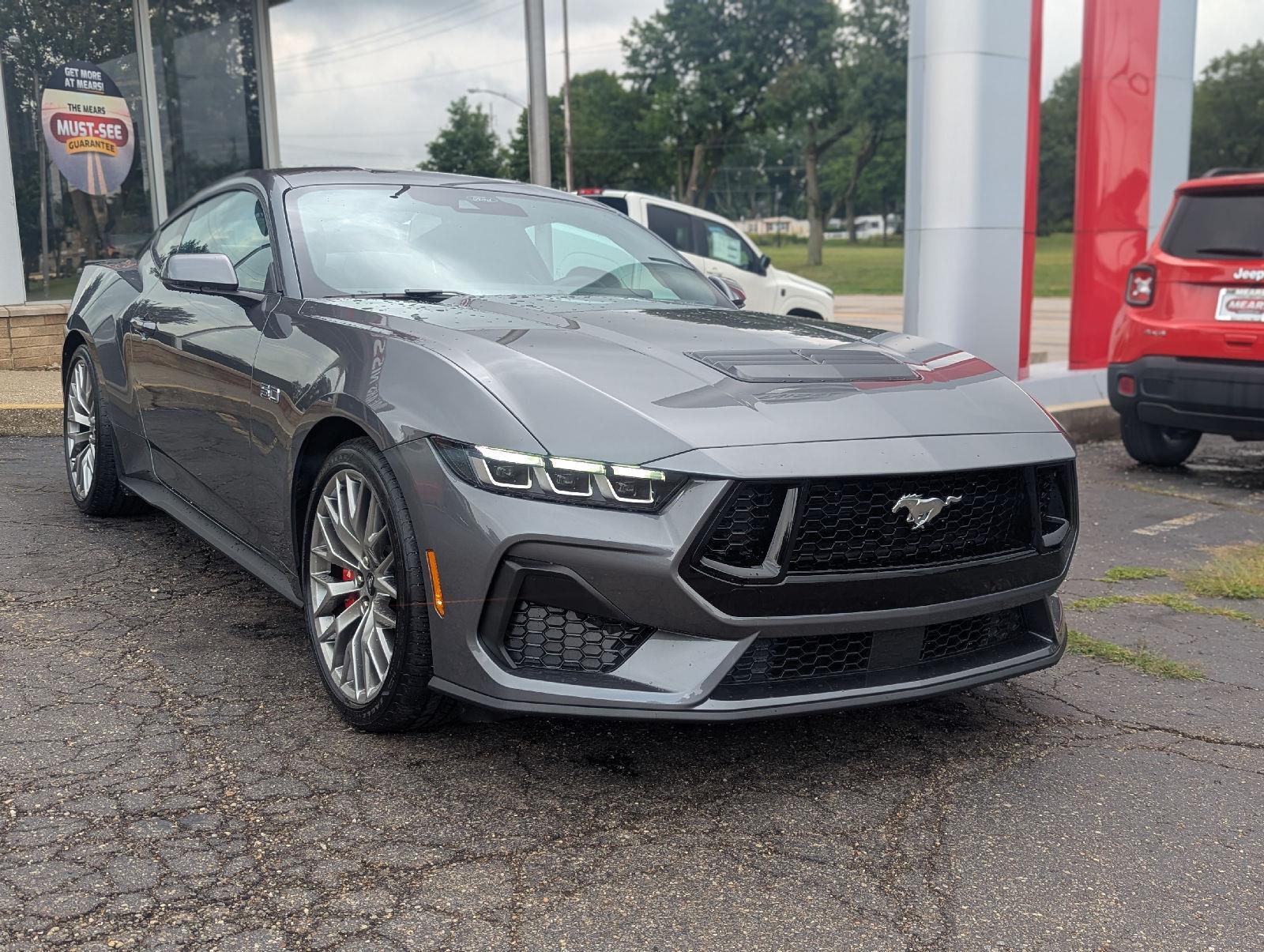 Carbonized Gray 2024 Ford Mustang Coupe Rear-Wheel Drive Automatic
