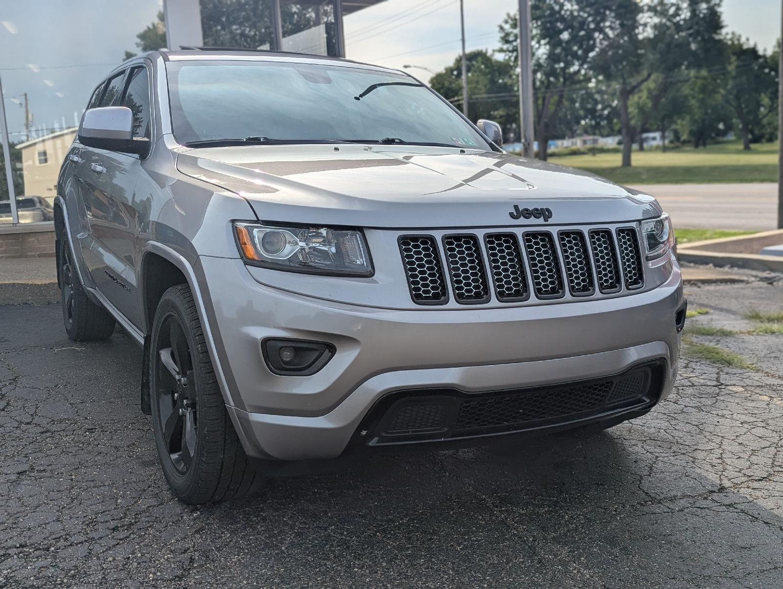 Billet Silver Metallic Clearcoat 2015 Jeep Grand Cherokee SUV / Crossover Four-Wheel Drive 8-Speed Automatic