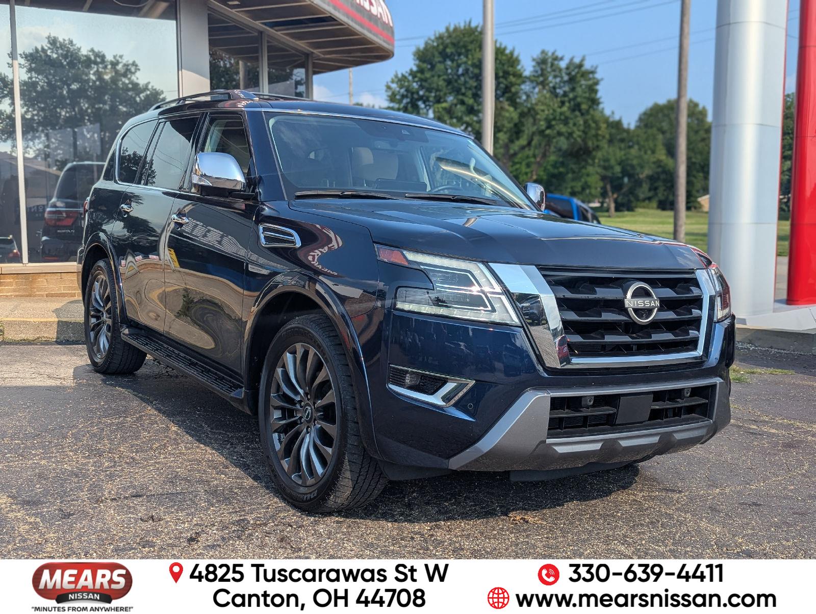 Hermosa Blue Pearl 2023 Nissan Armada SUV / Crossover Four-Wheel Drive Automatic
