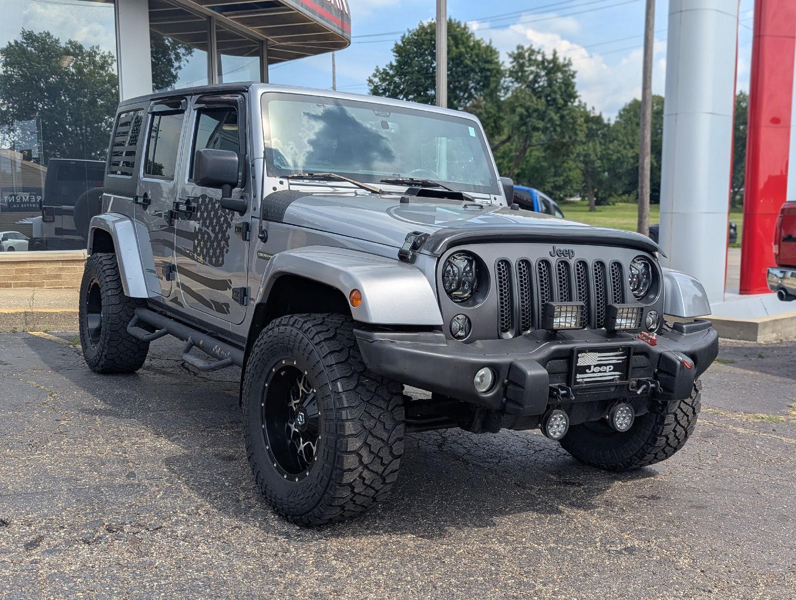 Billet Silver Metallic Clearcoat 2018 Jeep Wrangler SUV / Crossover Four-Wheel Drive 5-Speed Automatic