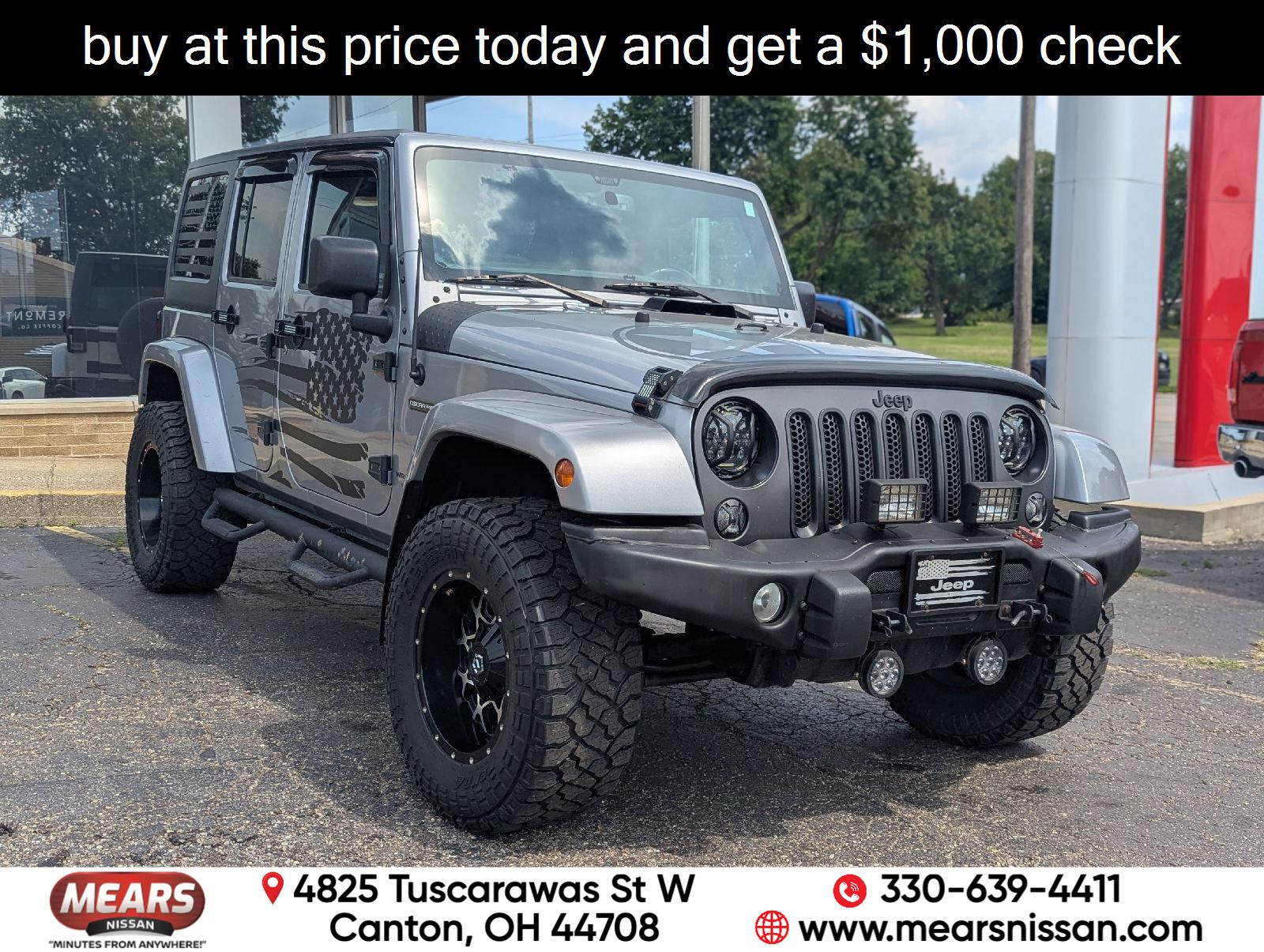 Billet Silver Metallic Clearcoat 2018 Jeep Wrangler SUV / Crossover Four-Wheel Drive 5-Speed Automatic