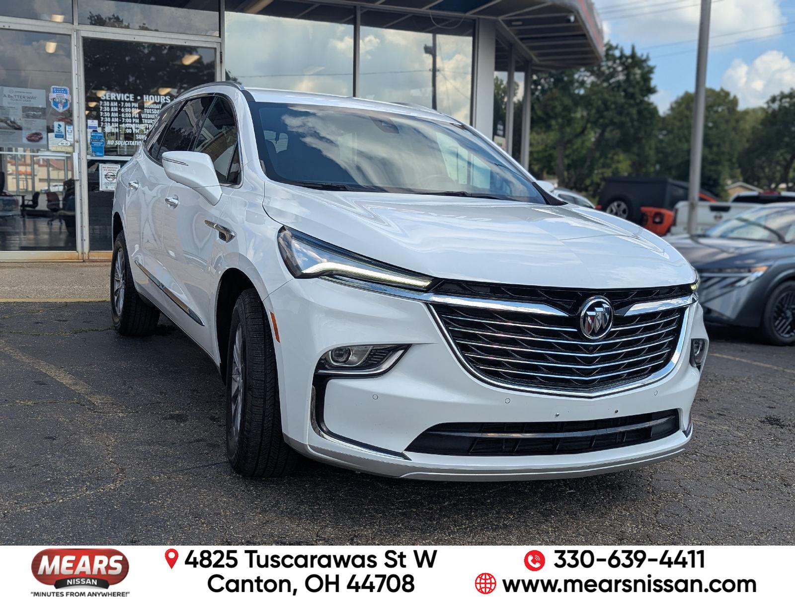 Summit White 2022 Buick Enclave SUV / Crossover Front-Wheel Drive 9-Speed Automatic