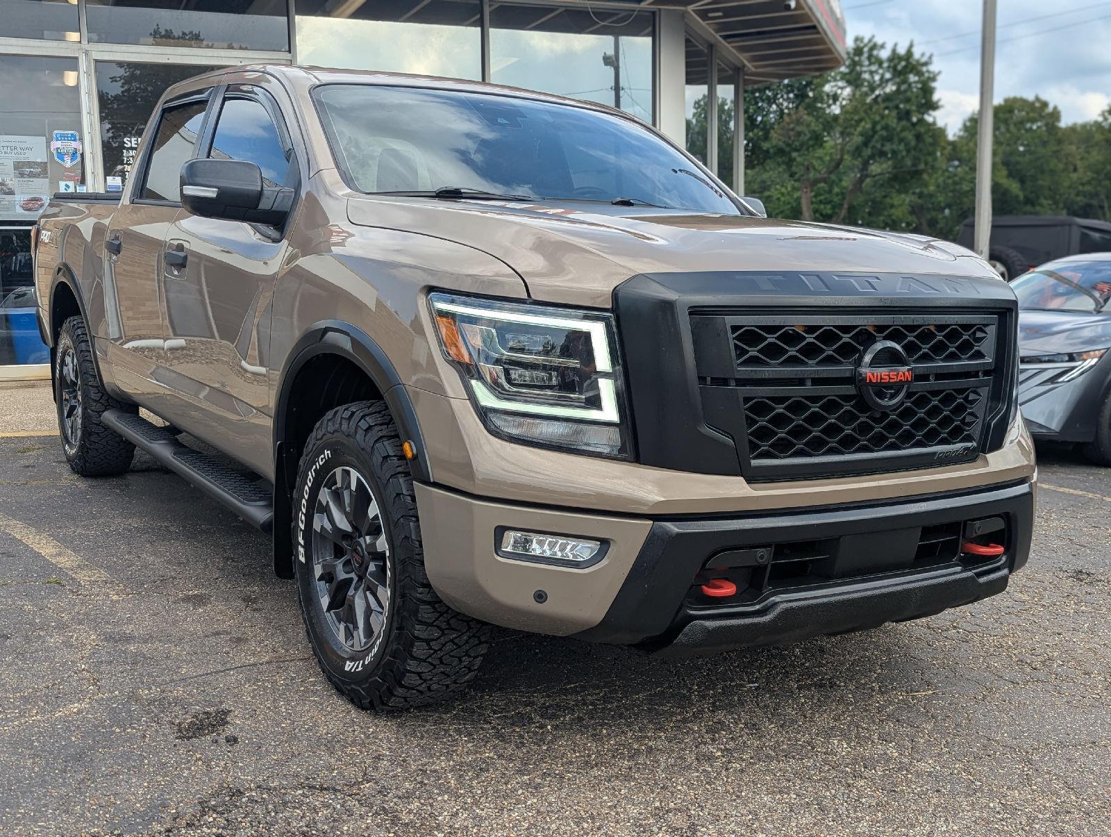 Baja Storm 2022 Nissan Titan Pickup Truck Four-Wheel Drive Automatic