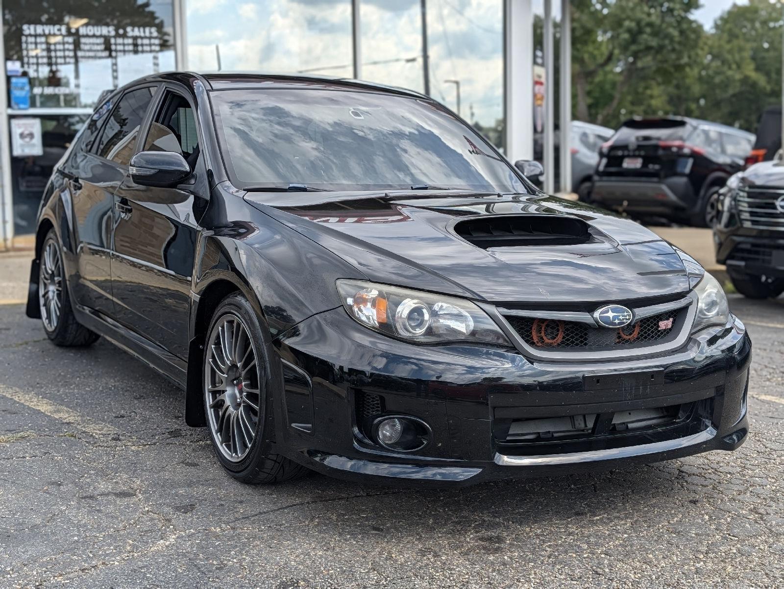 Obsidian Black Pearl 2011 Subaru Impreza WRX STI Hatchback All-Wheel Drive Manual