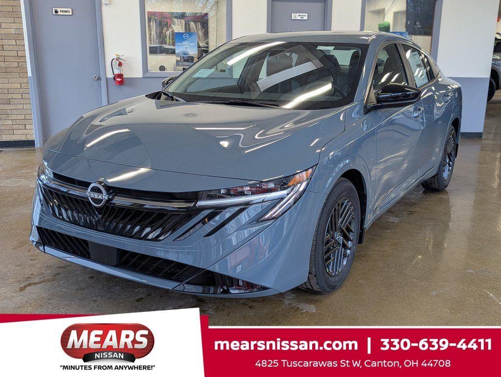 Atlantic Gray Metallic 2026 Nissan Sentra Sedan Front-Wheel Drive Continuously Variable Transmission