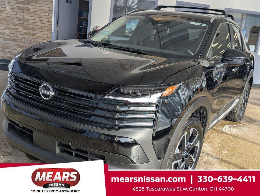 Super Black 2026 Nissan Kicks SUV / Crossover All-Wheel Drive Continuously Variable Transmission