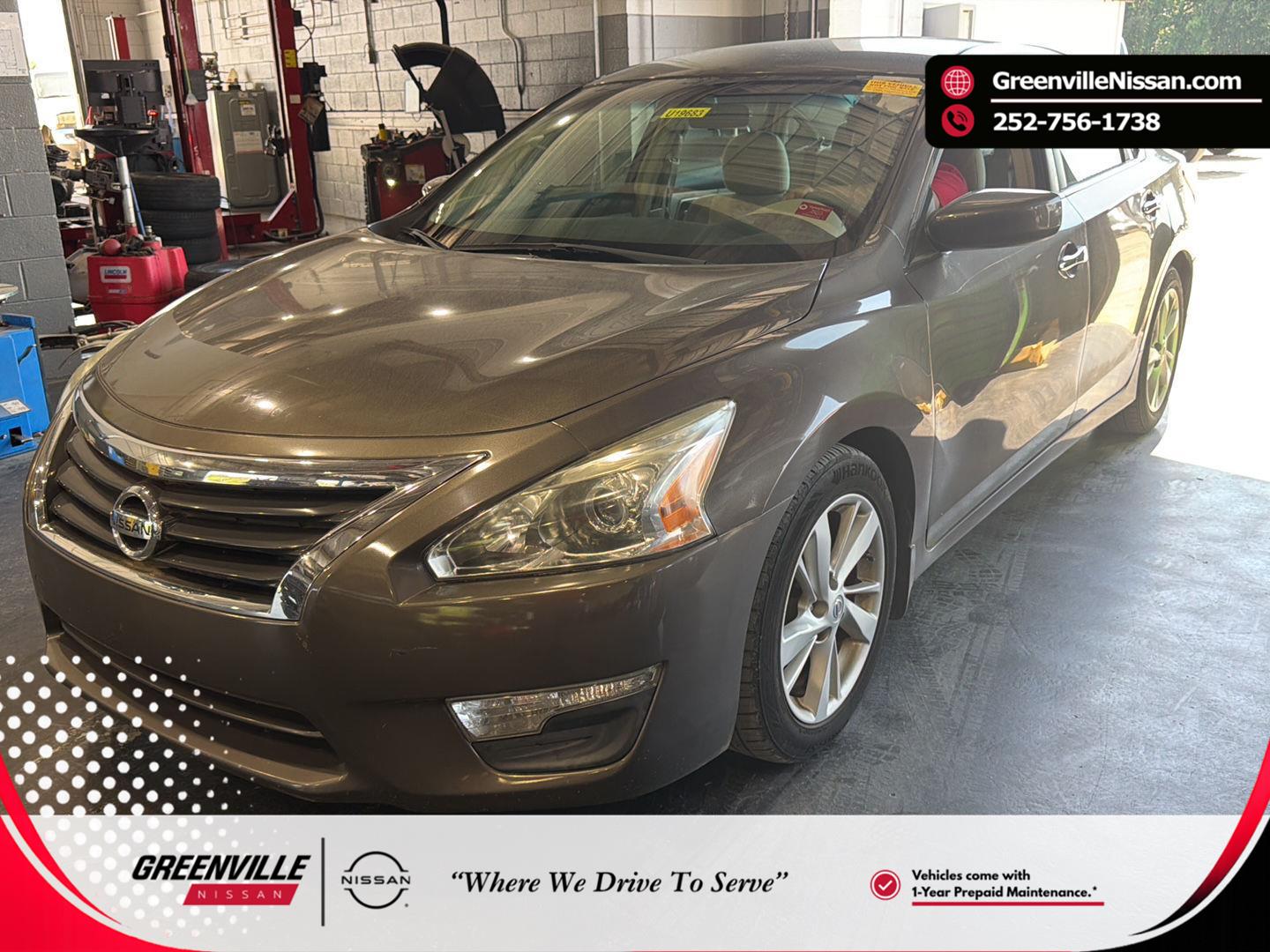 Java Metallic 2013 Nissan Altima 2.5 SV Sedan Front-Wheel Drive Continuously Variable Transmission