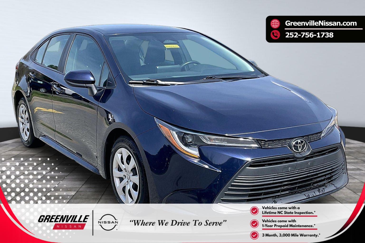 Blueprint 2024 Toyota Corolla Sedan Front-Wheel Drive Continuously Variable Transmission