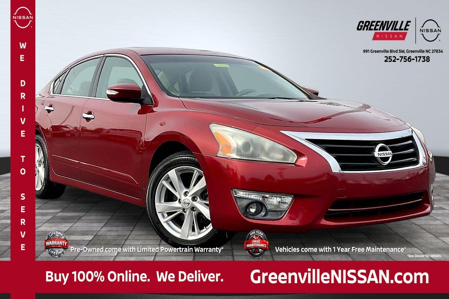 Cayenne Red 2015 Nissan Altima 2.5 SV Sedan Front-Wheel Drive Continuously Variable Transmission