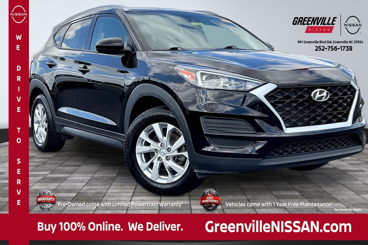 Black Noir Pearl 2021 Hyundai Tucson Value FWD SUV / Crossover Front-Wheel Drive Automatic