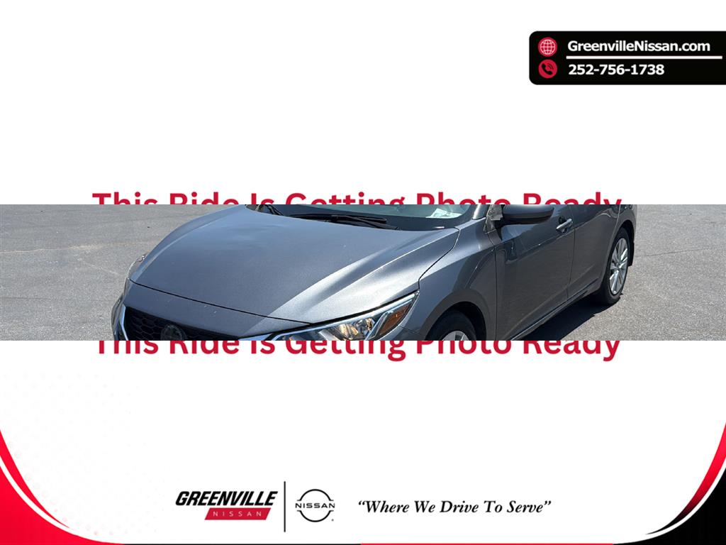 Gray (Gun Metallic) 2023 Nissan Sentra S FWD Sedan Front-Wheel Drive Continuously Variable Transmission