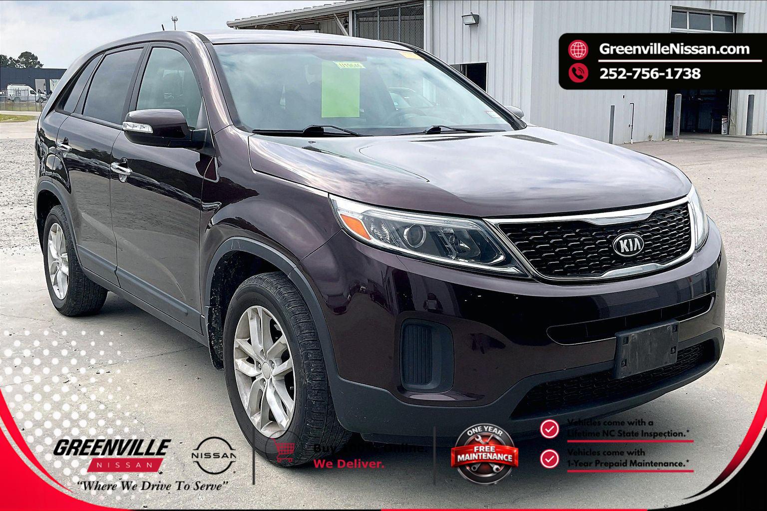 Dark Cherry 2015 Kia Sorento LX SUV / Crossover Front-Wheel Drive 6-Speed Automatic