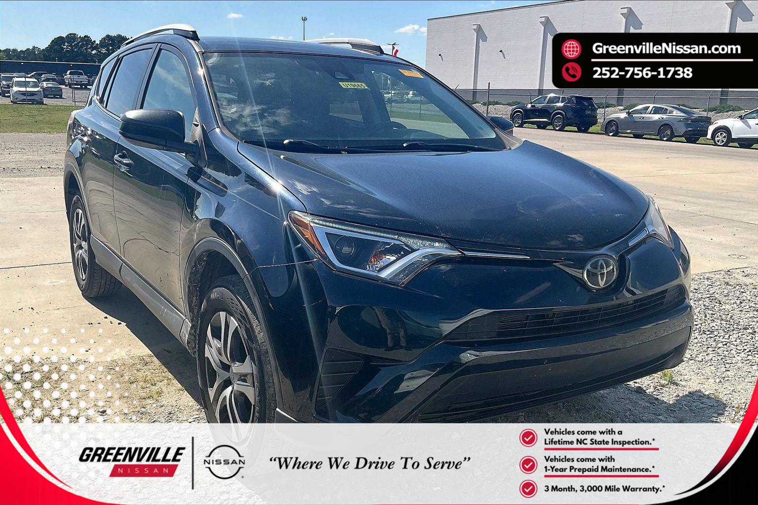 Teal (Galactic Aqua Mica) 2018 Toyota RAV4 LE SUV / Crossover Front-Wheel Drive Automatic