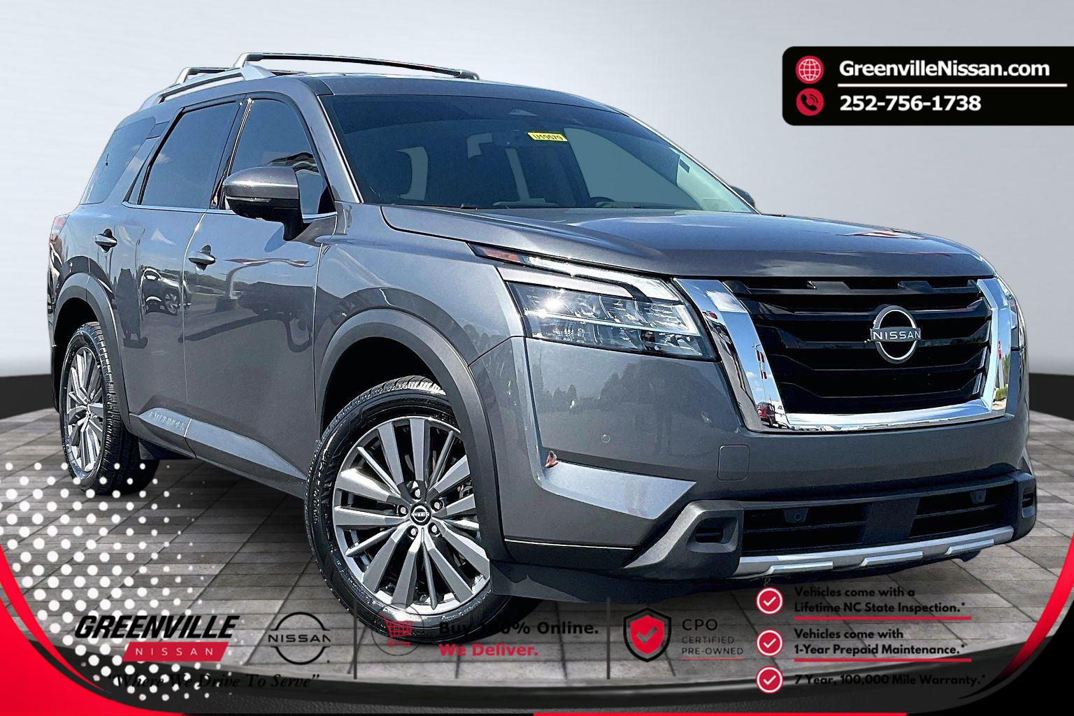 Gray (Gun Metallic) 2024 Nissan Pathfinder SL 4WD SUV / Crossover All-Wheel Drive Automatic