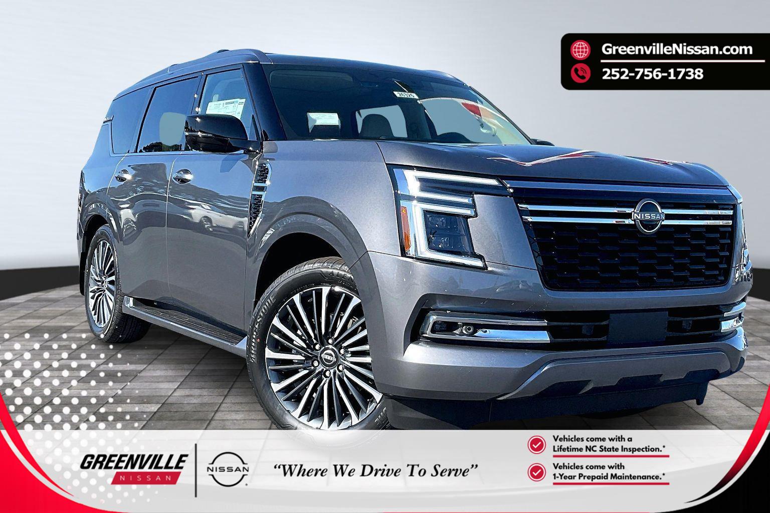 Gray (Gun Metallic) 2026 Nissan Armada SUV / Crossover Four-Wheel Drive Automatic