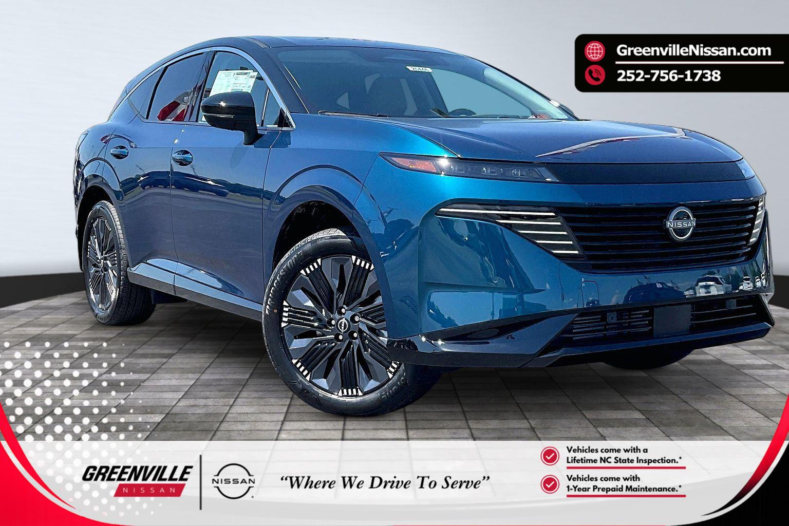 Aurora Blue Pearl Metallic/Super Black 2026 Nissan Murano SUV / Crossover All-Wheel Drive Automatic
