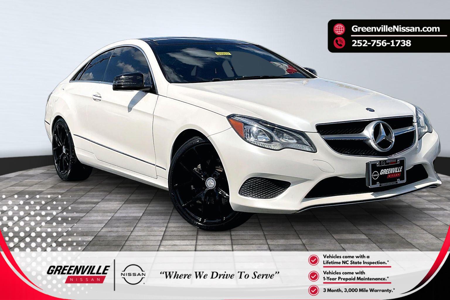 designo Diamond White 2015 Mercedes-Benz E-Class E 400 Coupe 4MATIC AWD Coupe All-Wheel Drive Automatic
