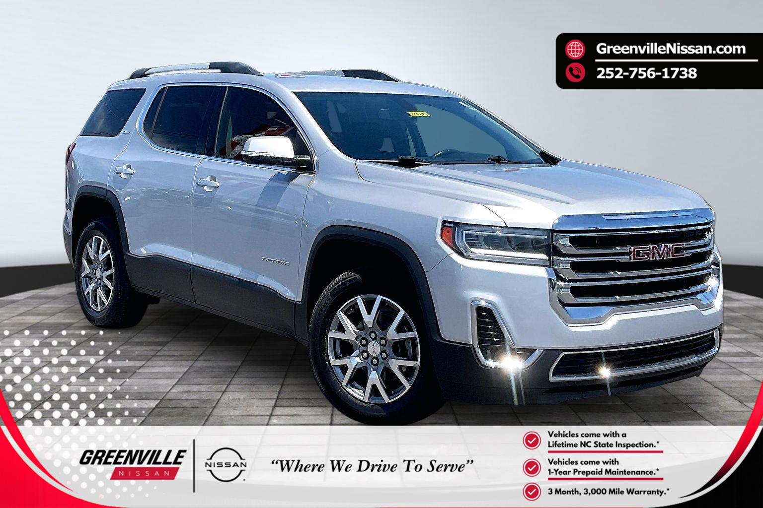 Quicksilver Metallic 2020 GMC Acadia SLT FWD SUV / Crossover Front-Wheel Drive 9-Speed Automatic