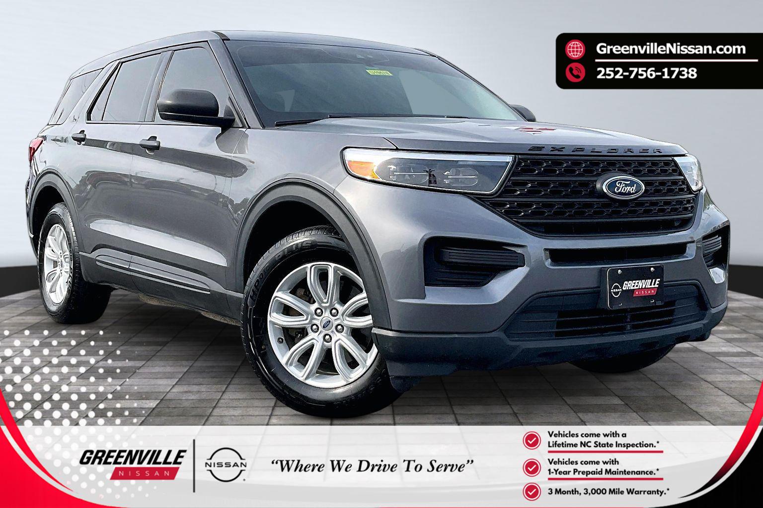 Carbonized Gray Metallic 2021 Ford Explorer AWD SUV / Crossover All-Wheel Drive Automatic
