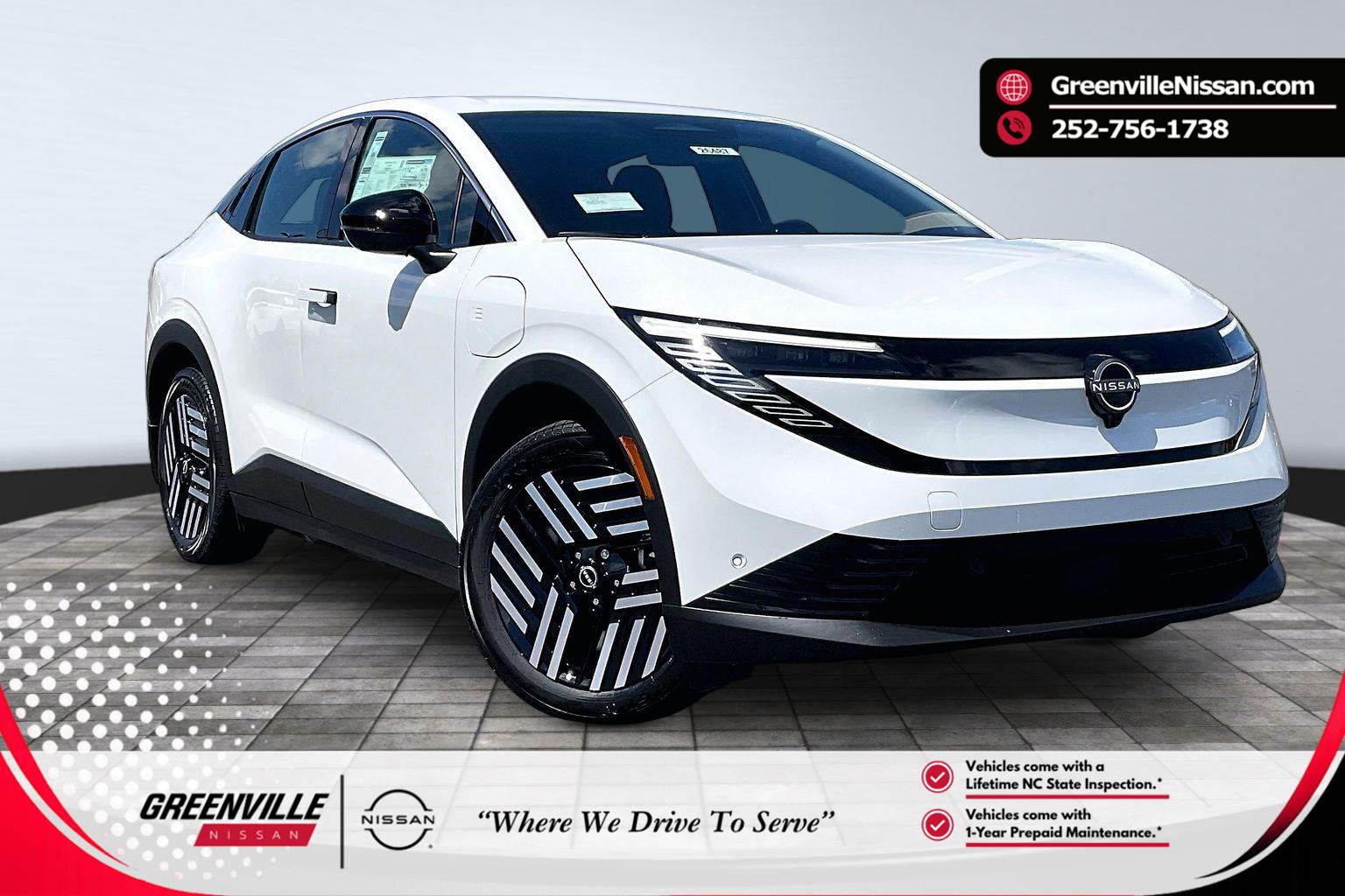 Everest White Pearl Tricoat 2026 Nissan LEAF SV+ FWD SUV / Crossover Front-Wheel Drive Automatic