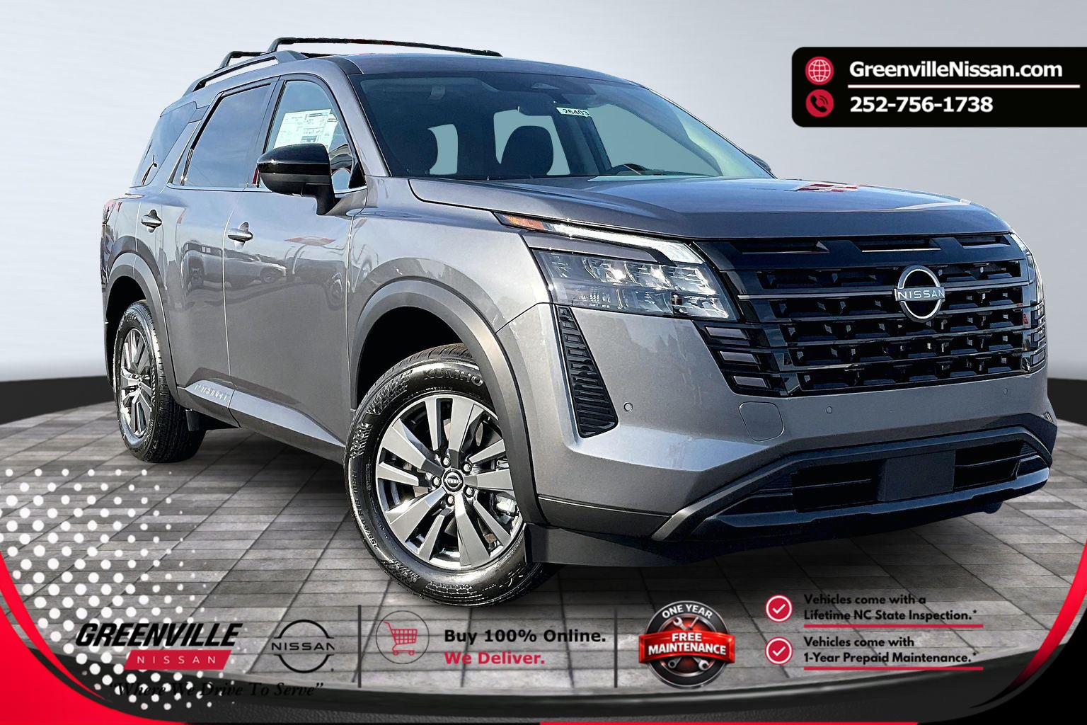 Gray (Gun Metallic) 2026 Nissan Pathfinder SV 4WD SUV / Crossover All-Wheel Drive Automatic