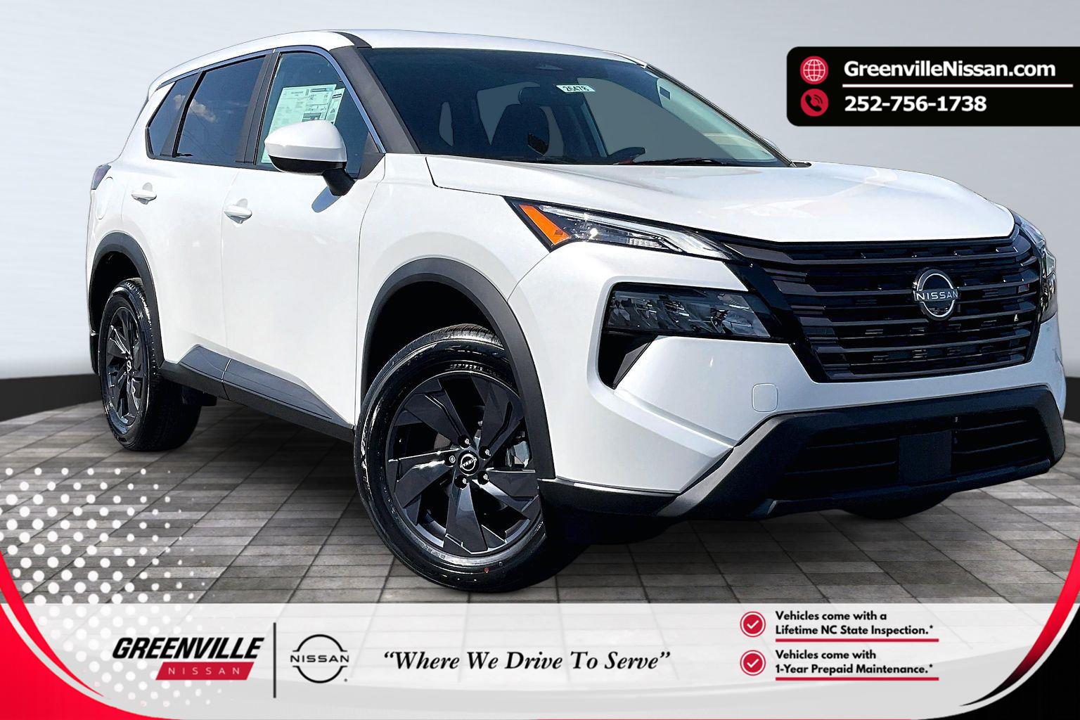 Everest White Pearl Tricoat 2026 Nissan Rogue SUV / Crossover Front-Wheel Drive Continuously Variable Transmission
