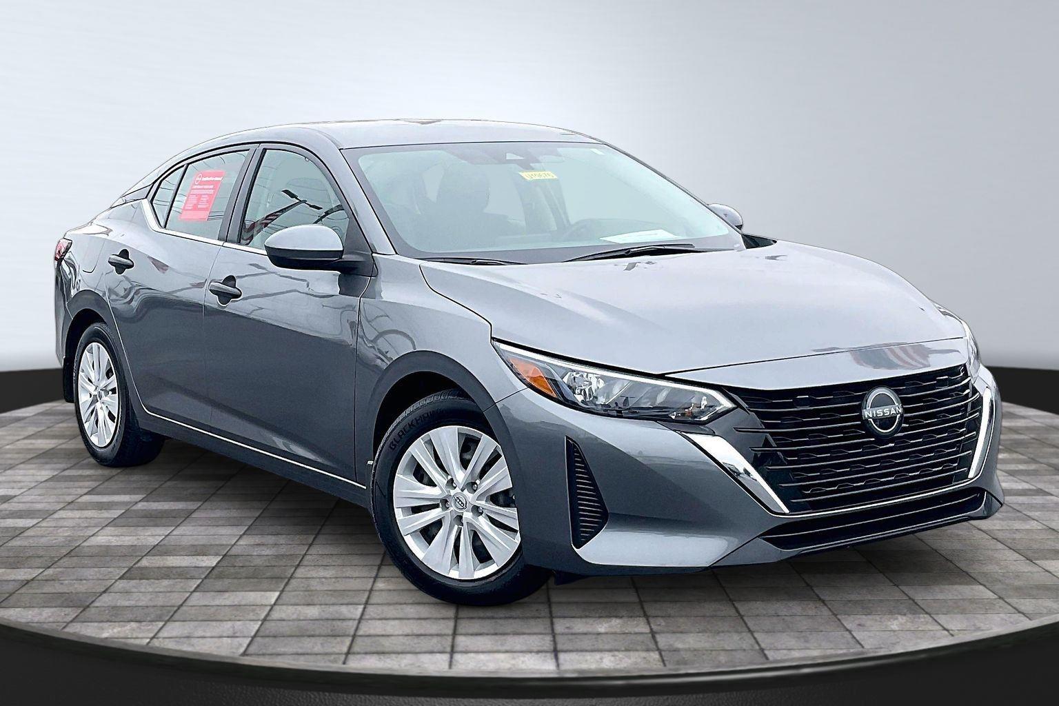Gray (GUN METALLIC) 2024 Nissan Sentra S FWD Sedan Front-Wheel Drive
