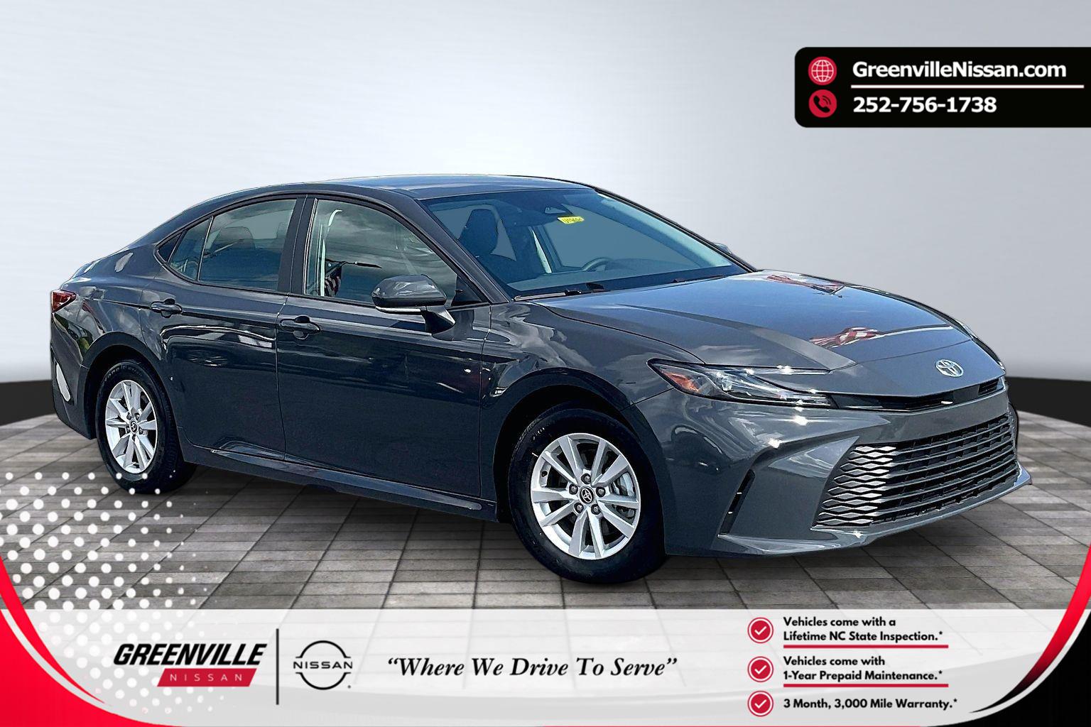 Underground 2025 Toyota Camry LE FWD Sedan Front-Wheel Drive Continuously Variable Transmission