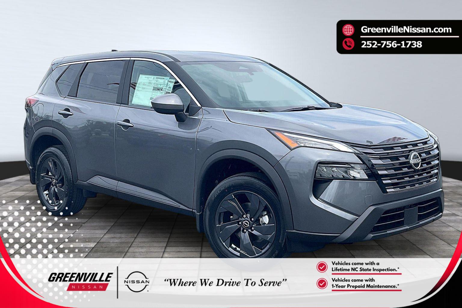 Gray (Gun Metallic) 2026 Nissan Rogue SUV / Crossover Front-Wheel Drive Continuously Variable Transmission