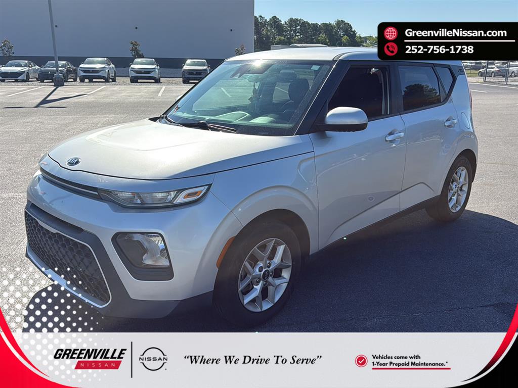 Sparkling Silver 2020 Kia Soul S FWD SUV / Crossover Front-Wheel Drive Continuously Variable Transmission