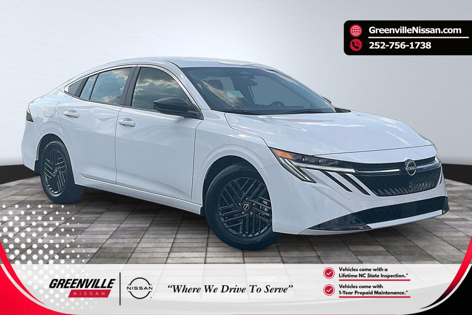 White (Fresh Powder) 2026 Nissan Sentra Sedan Front-Wheel Drive Continuously Variable Transmission